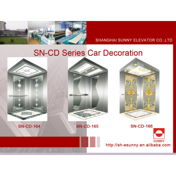 Elevator Cabin with Etching Panel (SN-CD-164)